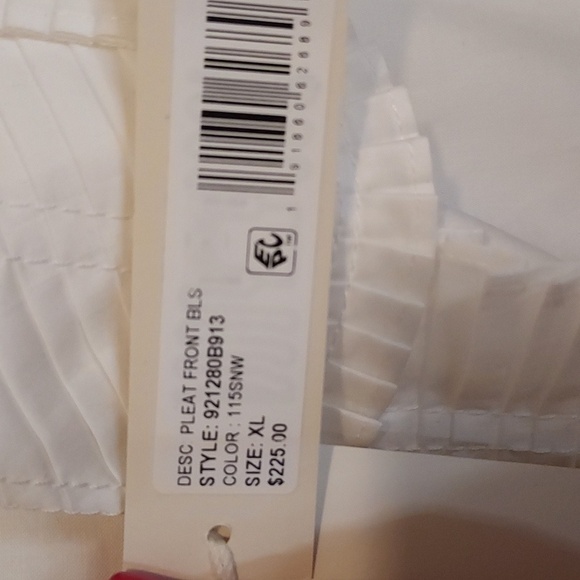 Rebecca Taylor Pleat Front Blouse - Picture 7 of 12